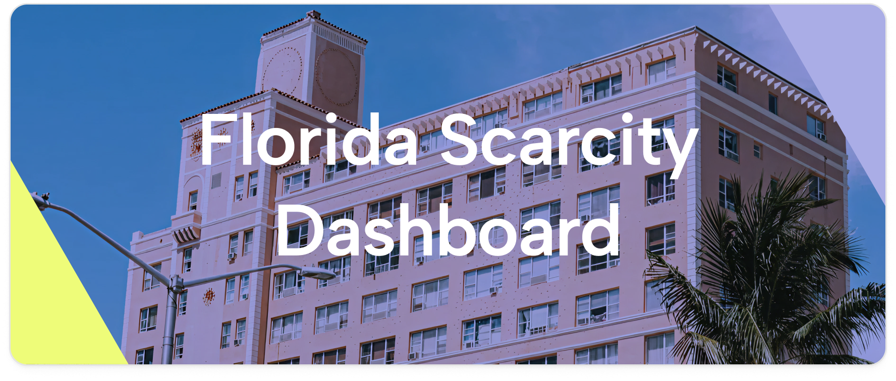 Florida's Apartment Scarcity Dashboard